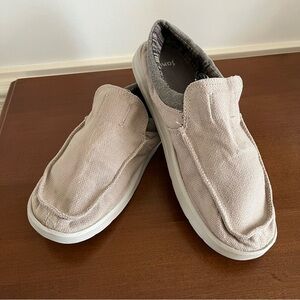 Sanuk Vagabond Tripper Shoes Beige Size 10